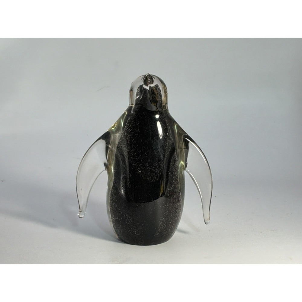Murano‎ Style Penguin 4" X 3"